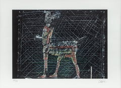 Centaure, Hommage à Picasso, litografía surrealista de César Baldaccini