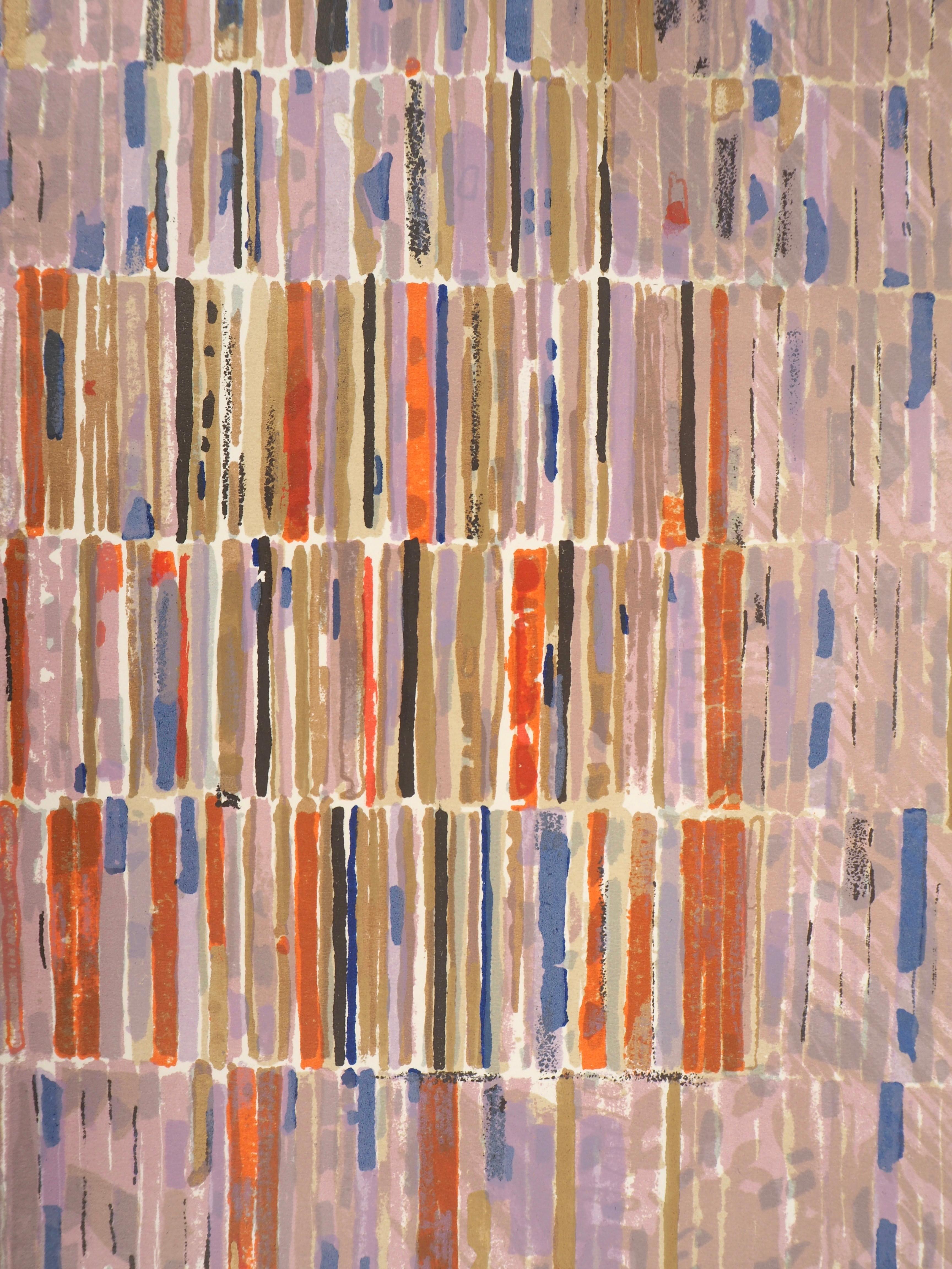 Composition, Société internationale d'art XXe siècle - Print Moderno de César Baldaccini