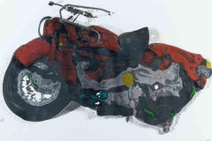 The Motorbike - Screenprint By César Baldaccini - 1972