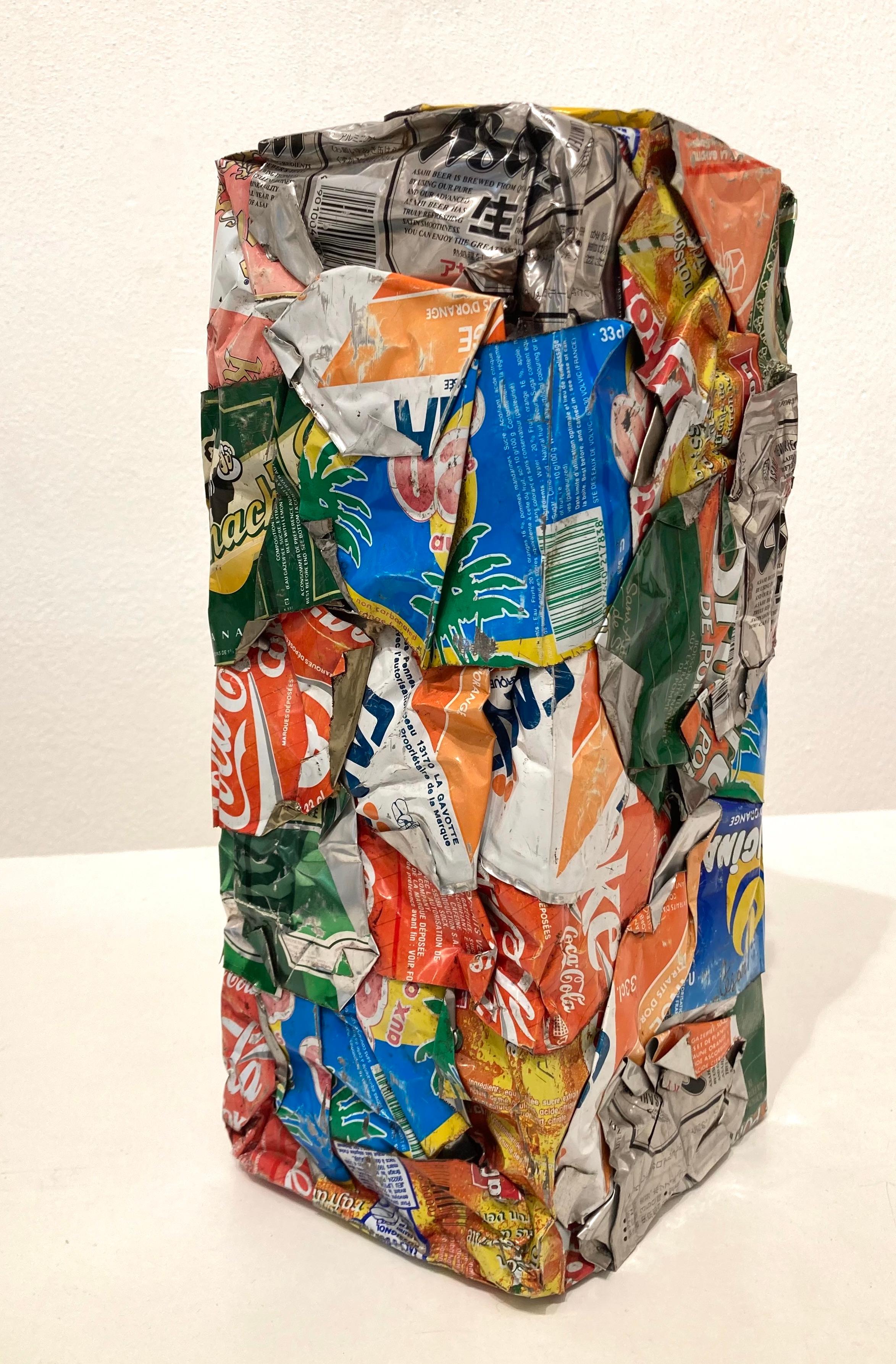 Can Compression by French Sculptor César - Sculpture by César Baldaccini