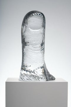 César Crystal Baccarat Thumb 1989 Limited Edition 42 Centimeters 