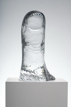 César Cristal Baccarat Pouce 1989 Edition limitée 42 centimètres