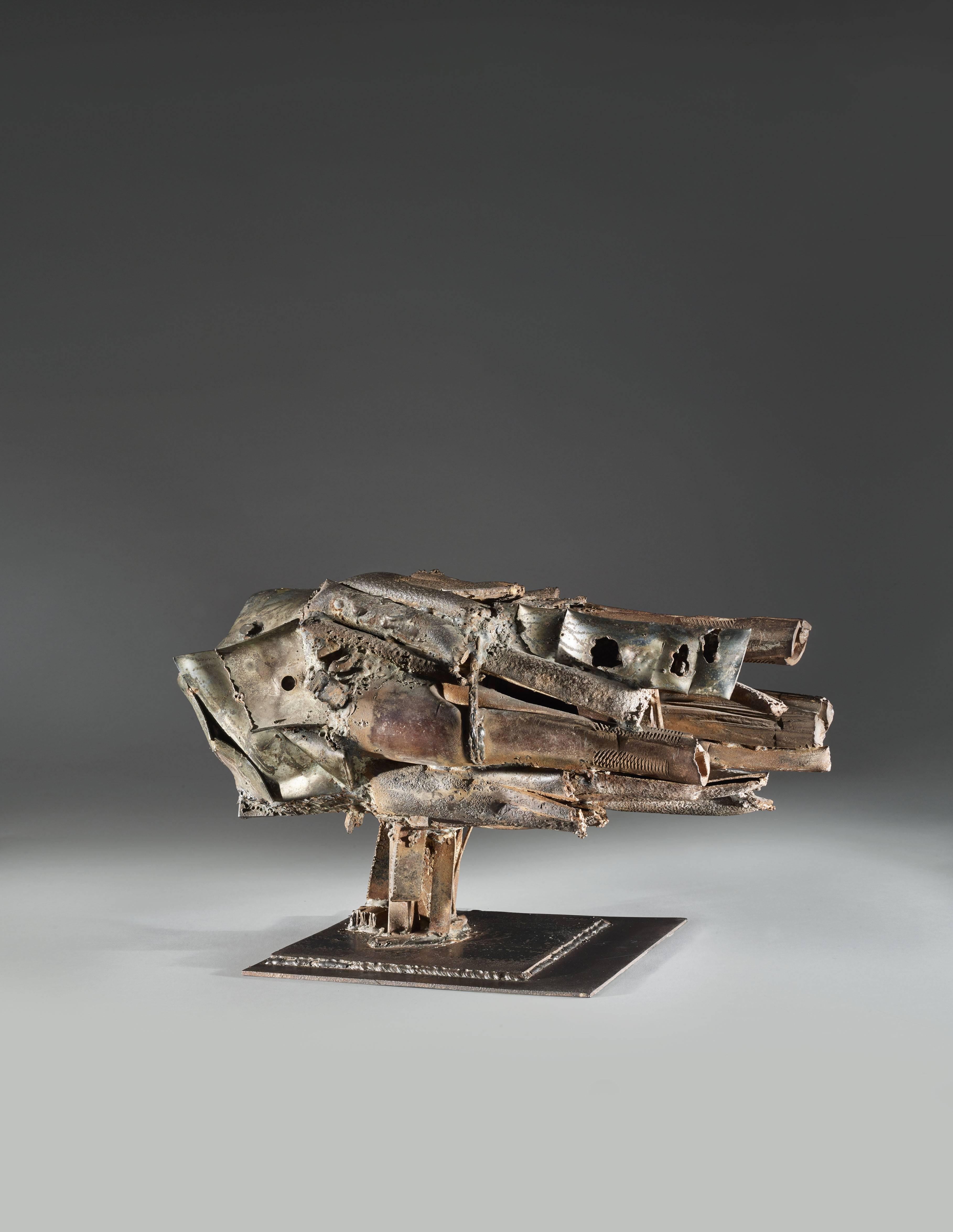 Moteur n°3 - Sculpture by César Baldaccini