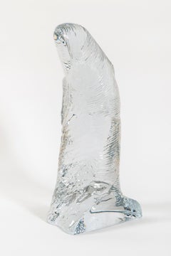Pouce, Thumb, César, 1980's, Crystal, Sculpture, Baccarat Edition, Postwar