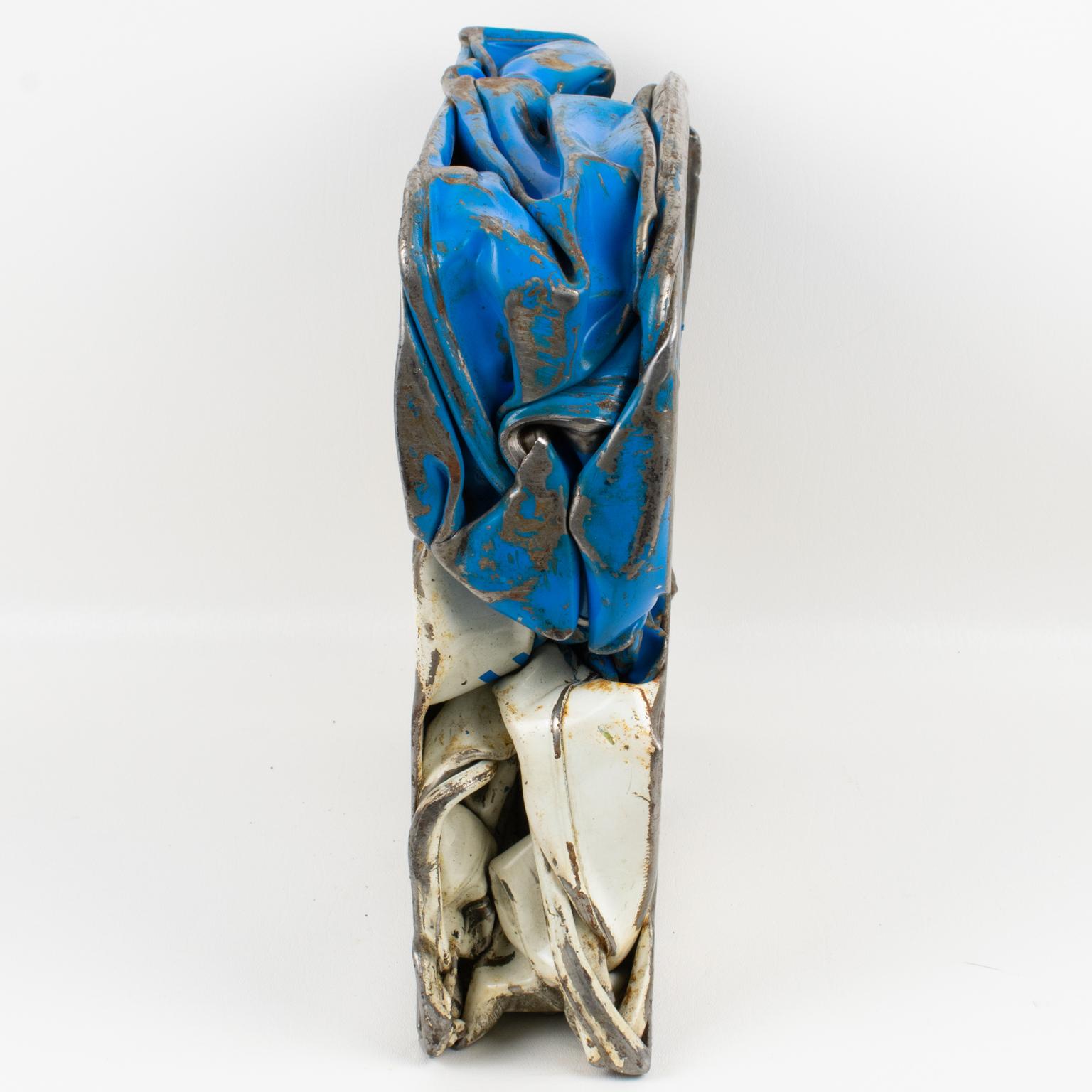 Cesar Baldaccini - Sculpture abstraite en métal - Compression 3