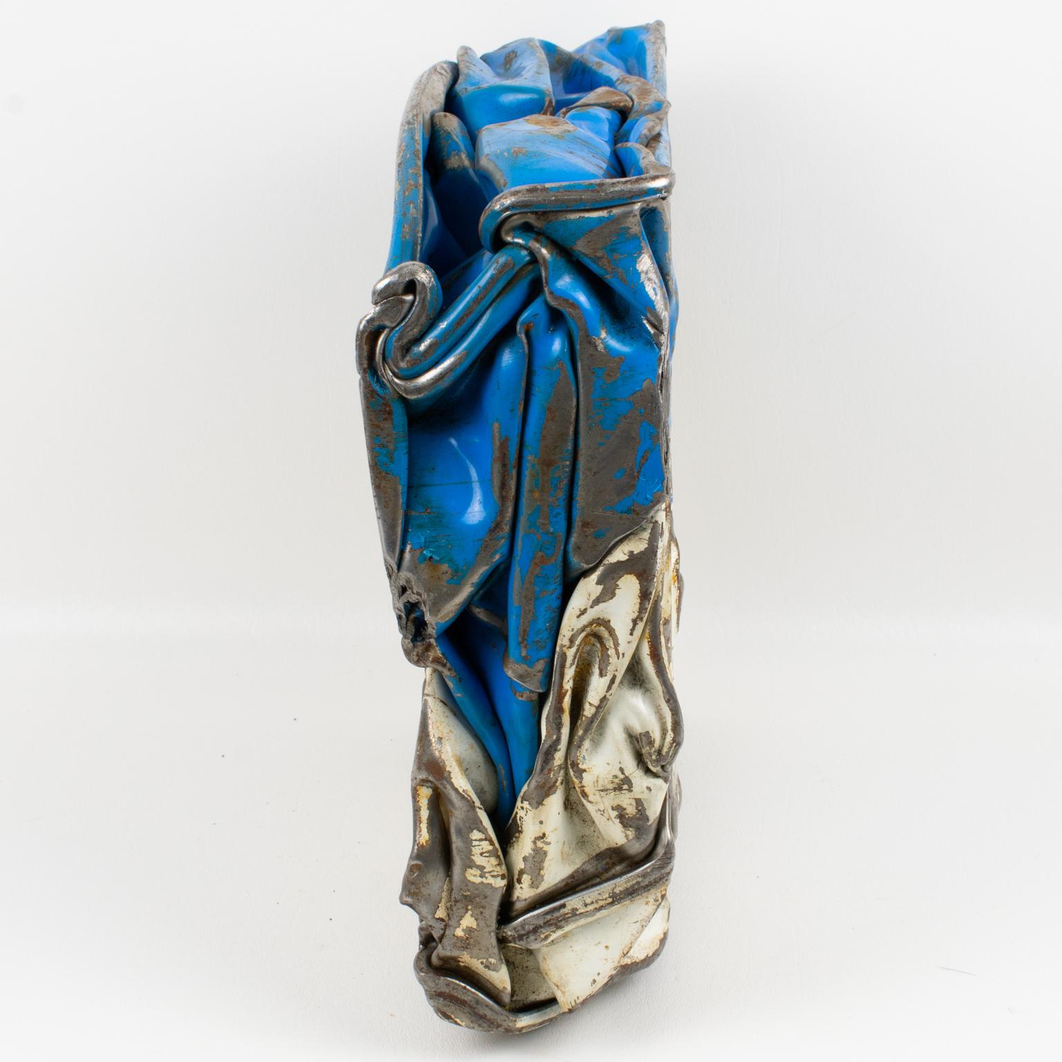 Cesar Baldaccini - Sculpture abstraite en métal - Compression 4