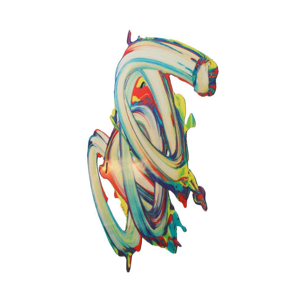 Souvenir 49 by César Delgado 2013 Contemporary Digital Print and Resin on Dibond - Painting by Cesar Delgado