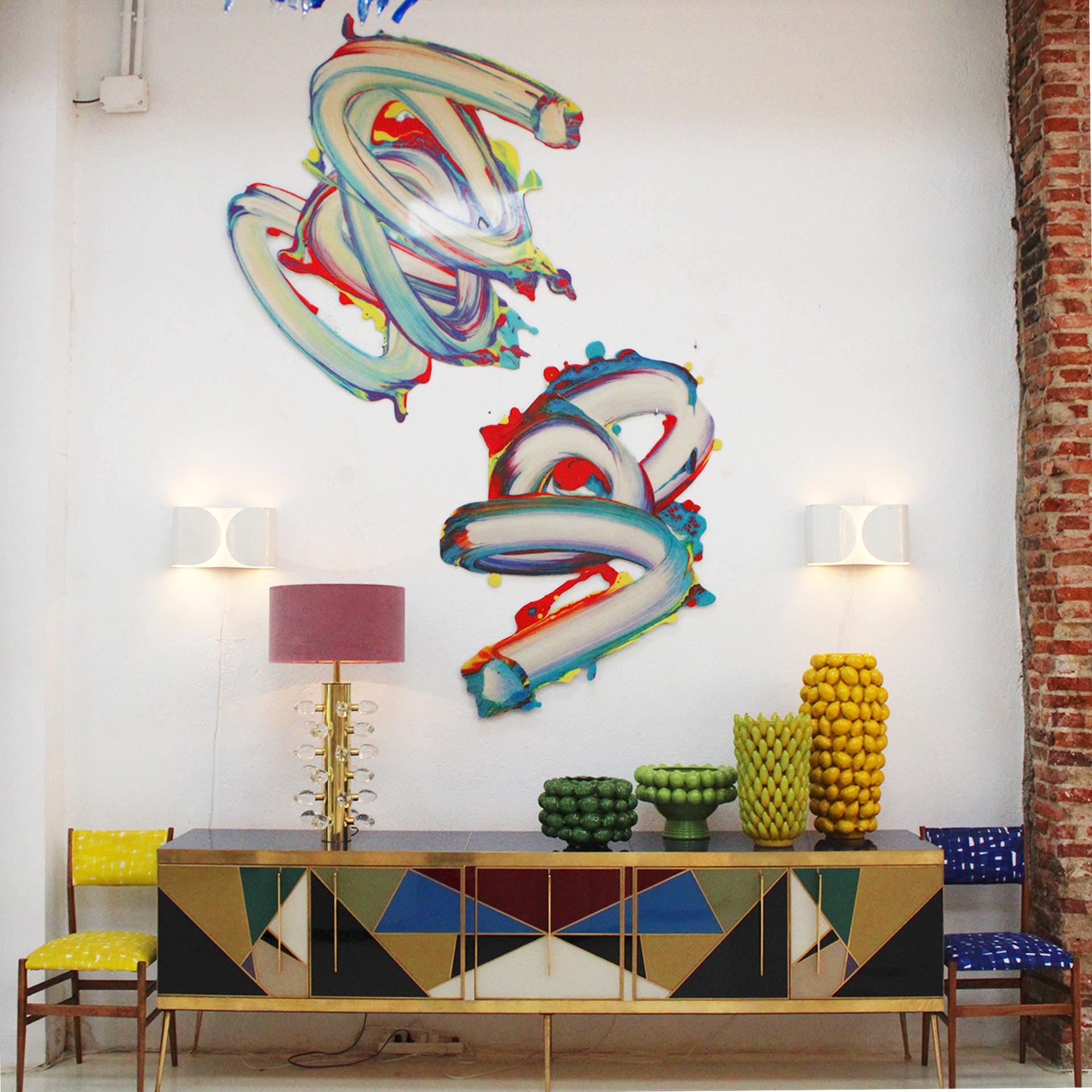 Souvenir 49 by César Delgado 2013 Contemporary Digital Print and Resin on Dibond For Sale 5