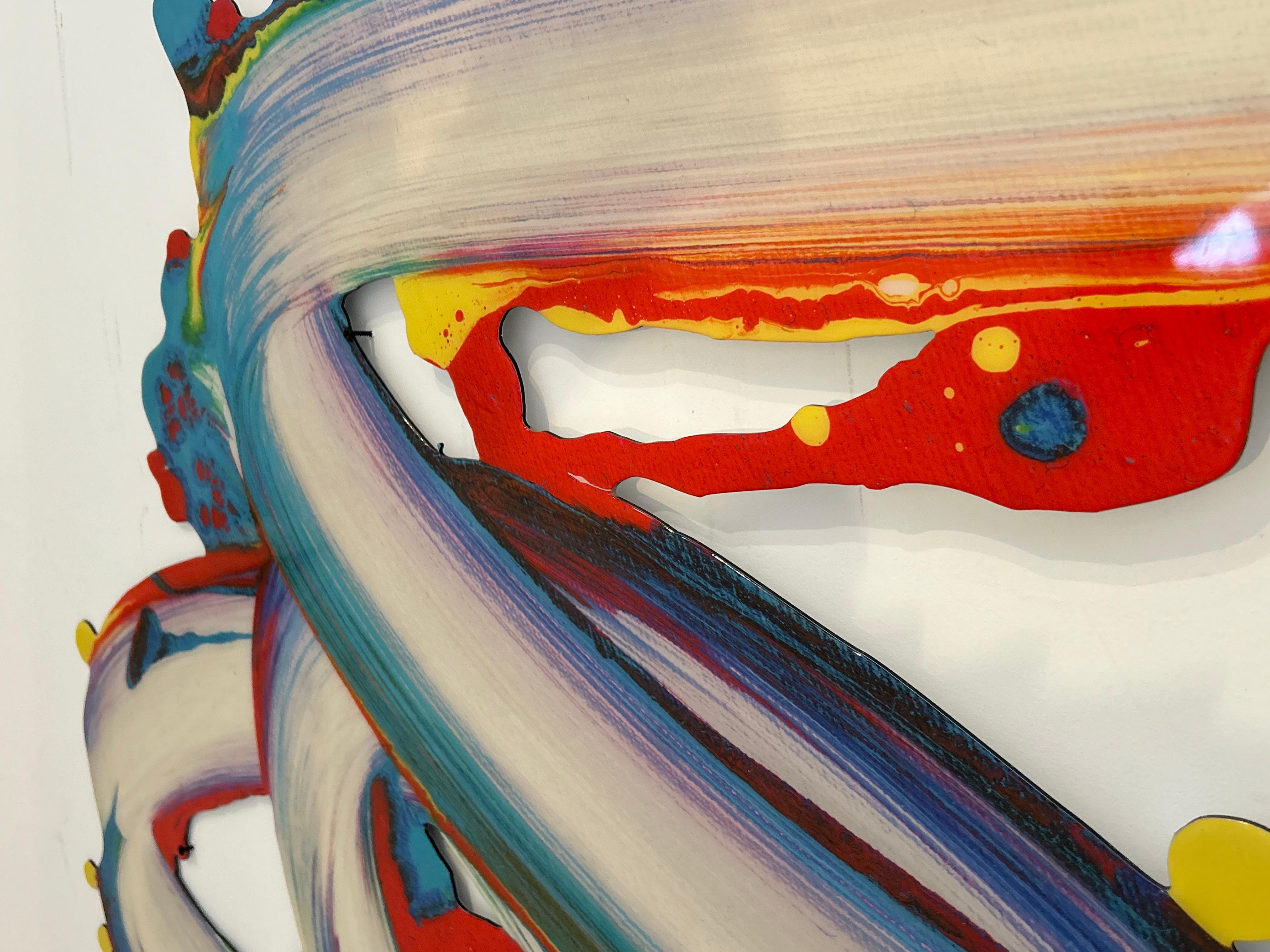 Souvenir 58 A 2013 von Cesar Delgado Digitaldruck und Kunstharz auf Dibond Auflage 1 im Angebot 5