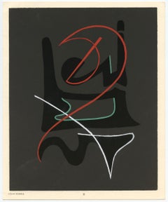 (after) César Domela - pochoir, 1952