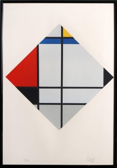 Ohne Titel (Nach Piet Mondrian)