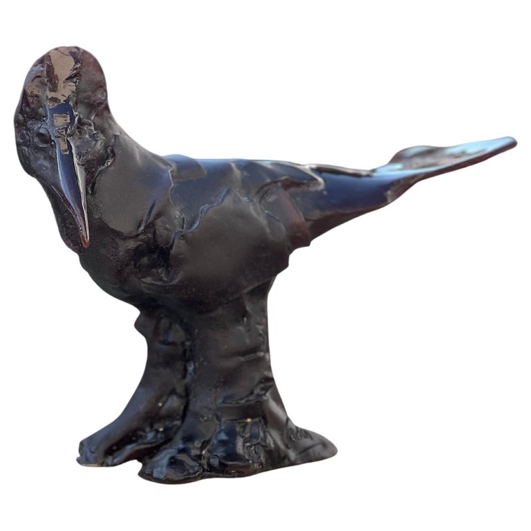 Cèsar for Daum, Glas Sculpture Bicou 'Dark Brown', No. 76/100, ca. 1990, France For Sale