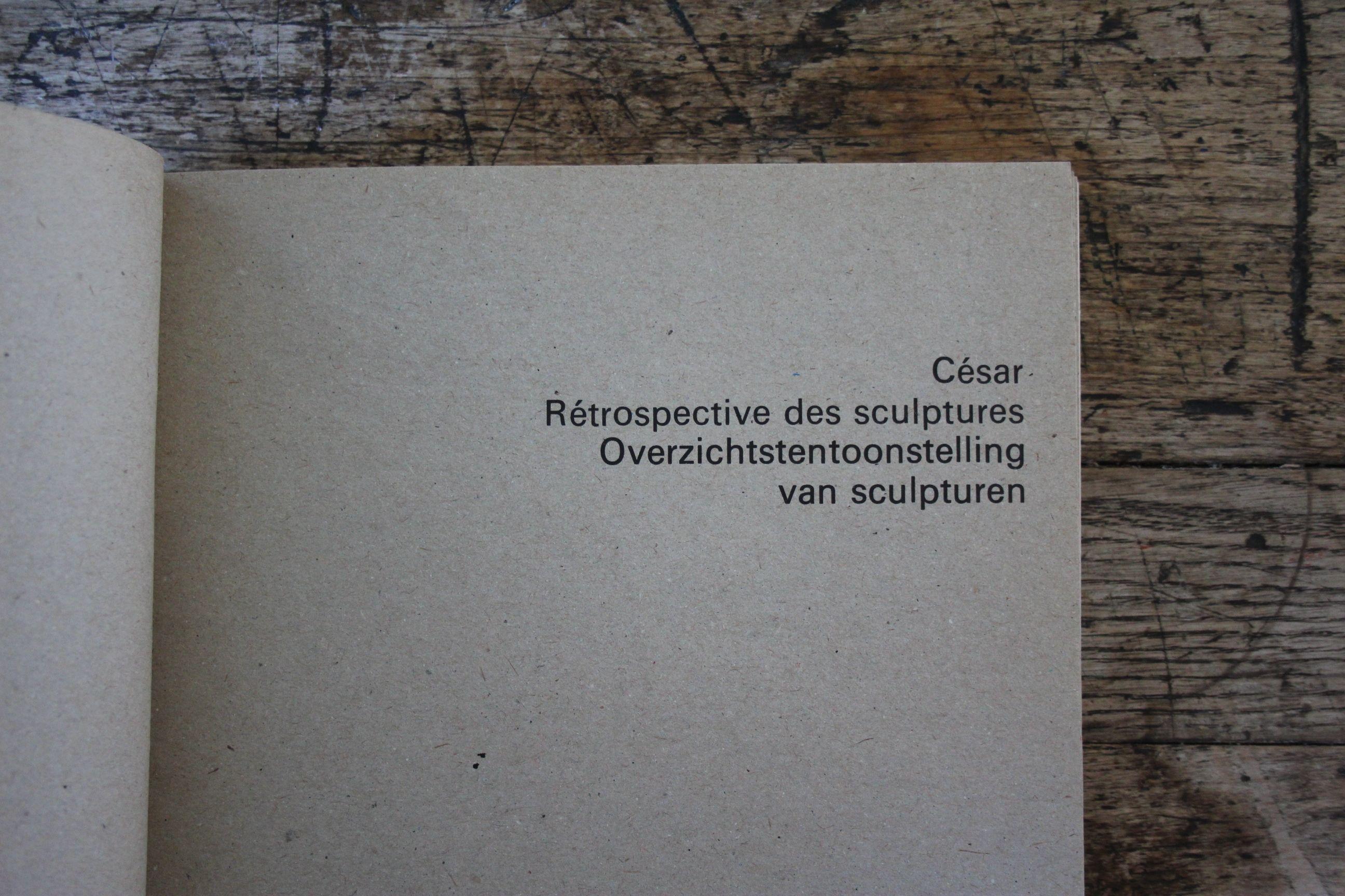 Cesar book 130 pages French, deutch.