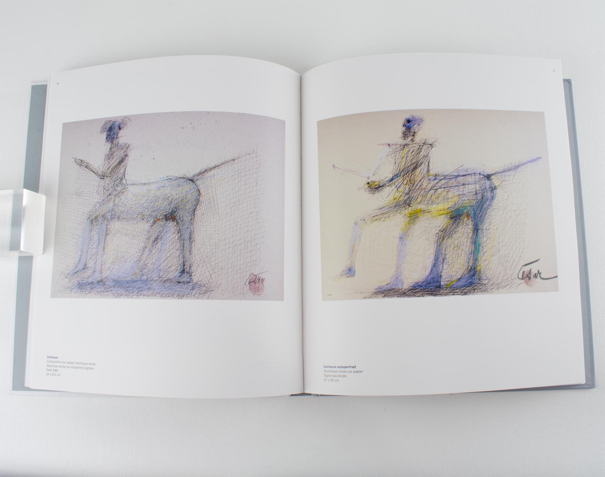 XXI secolo e contemporaneo Cesar, Esperienze grafiche, Libro francese di Frederic Ballester e Jean Ferrero in vendita