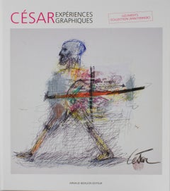 Cesar, Grafikerfahrungen, Französisches Buch von Frederic Ballester und Jean Ferrero