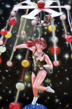 Celestial Dancer  -- Original Oil Painting 