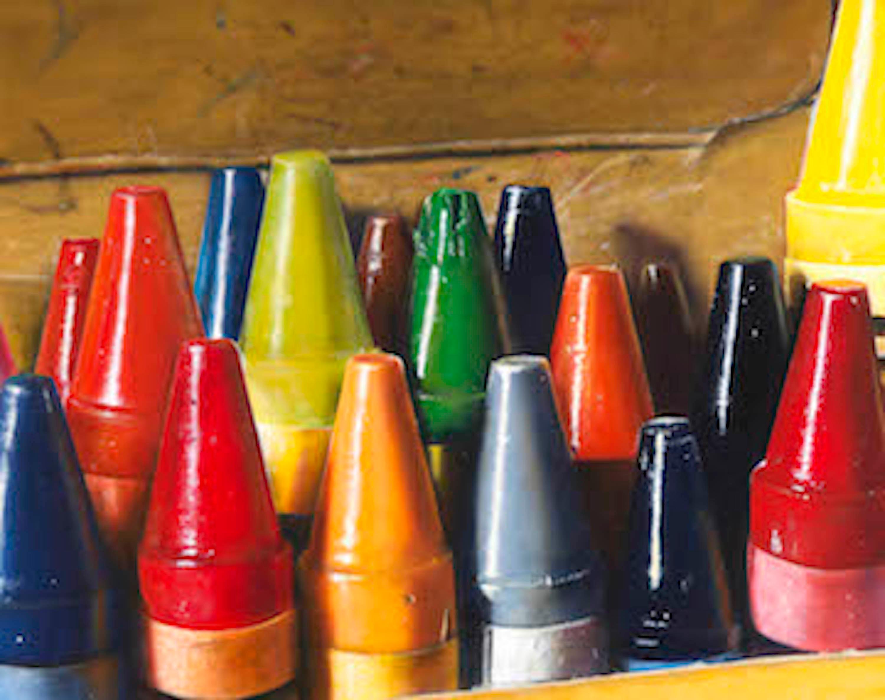 Cesar J. Santander Interior Print - 17 Crayons #1/30