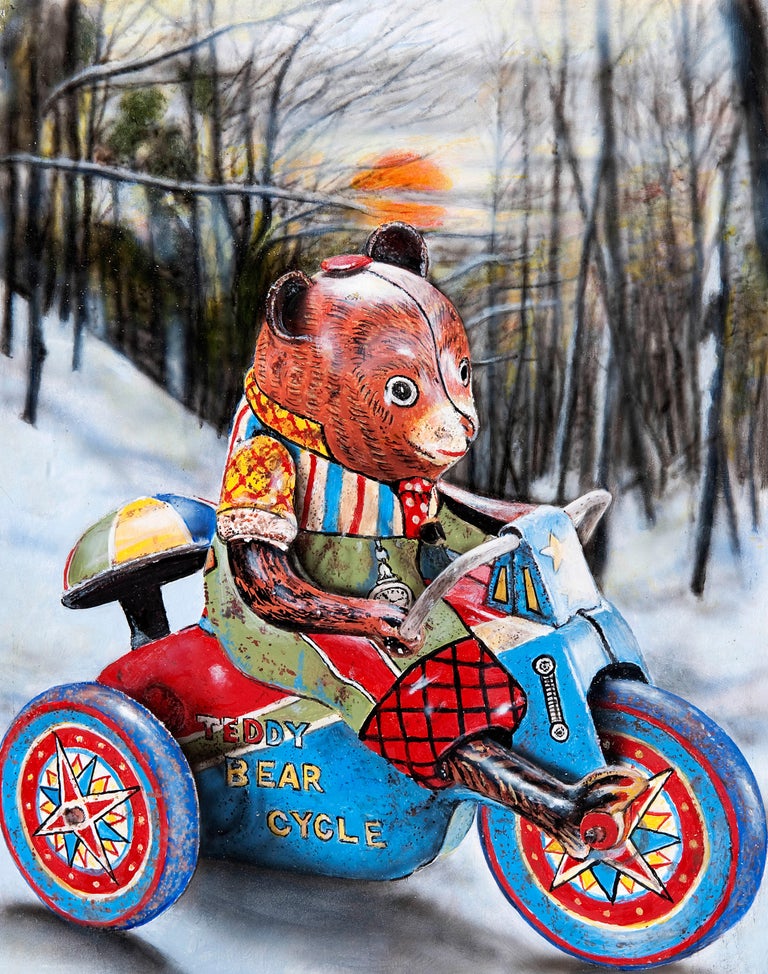 Cesar J. Santander Interior Print - Teddy Bear Cycle #12/30