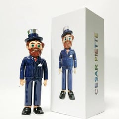 La scultura in vinile del modernista Cartone animato pop art