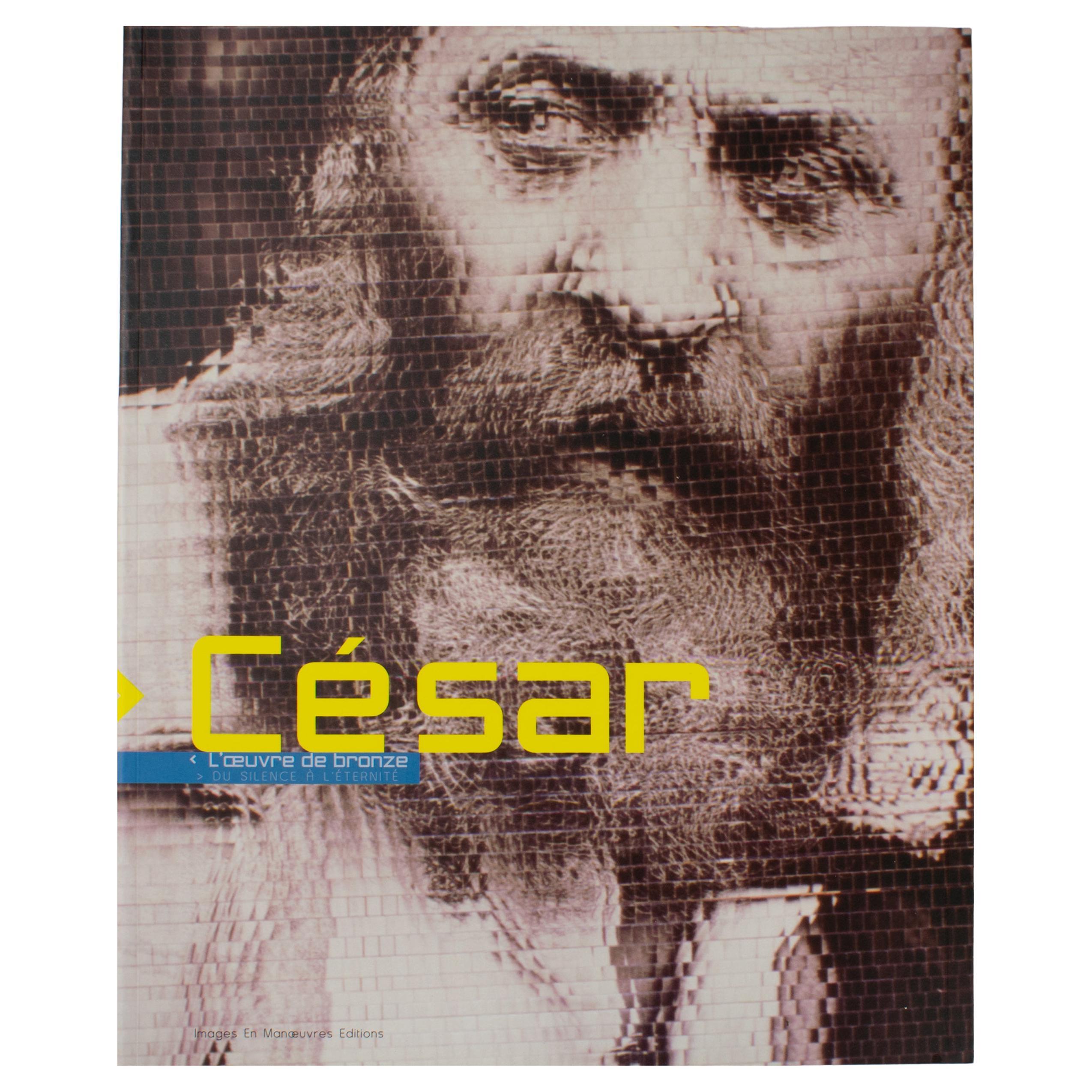 Cesar, l
œuvre de bronze, livre français de Frédéric Ballester 2002 Exposition à Cannes