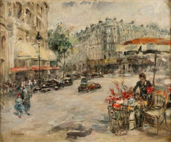 Flower Seller, Paris