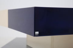 Cesare Augusto Nava Mid-Century Illuminated Coffee Table, Certified