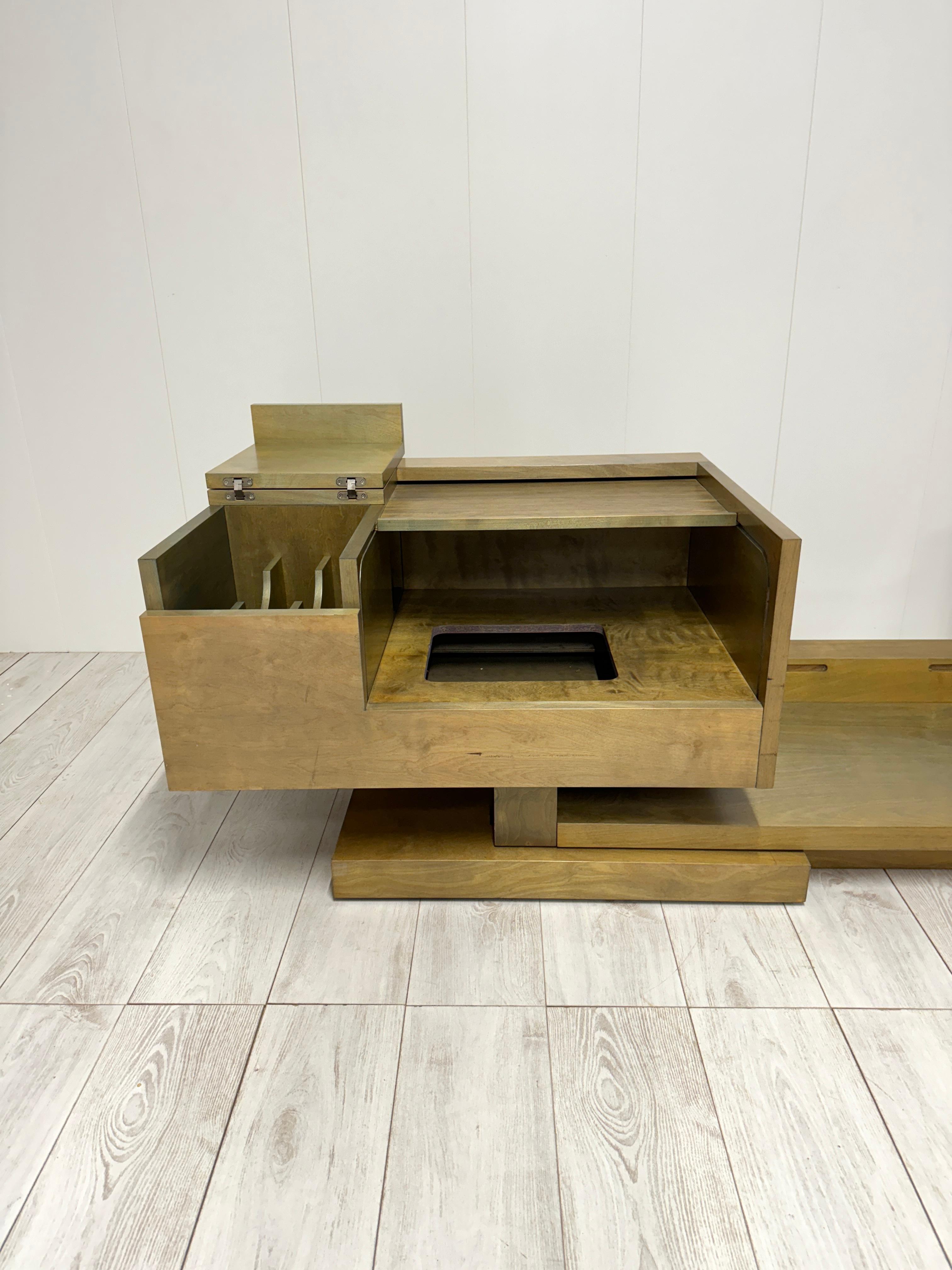 Cesare Augusto Nava, Mobile contenitore (esemplare unico), anni '70 For Sale 4