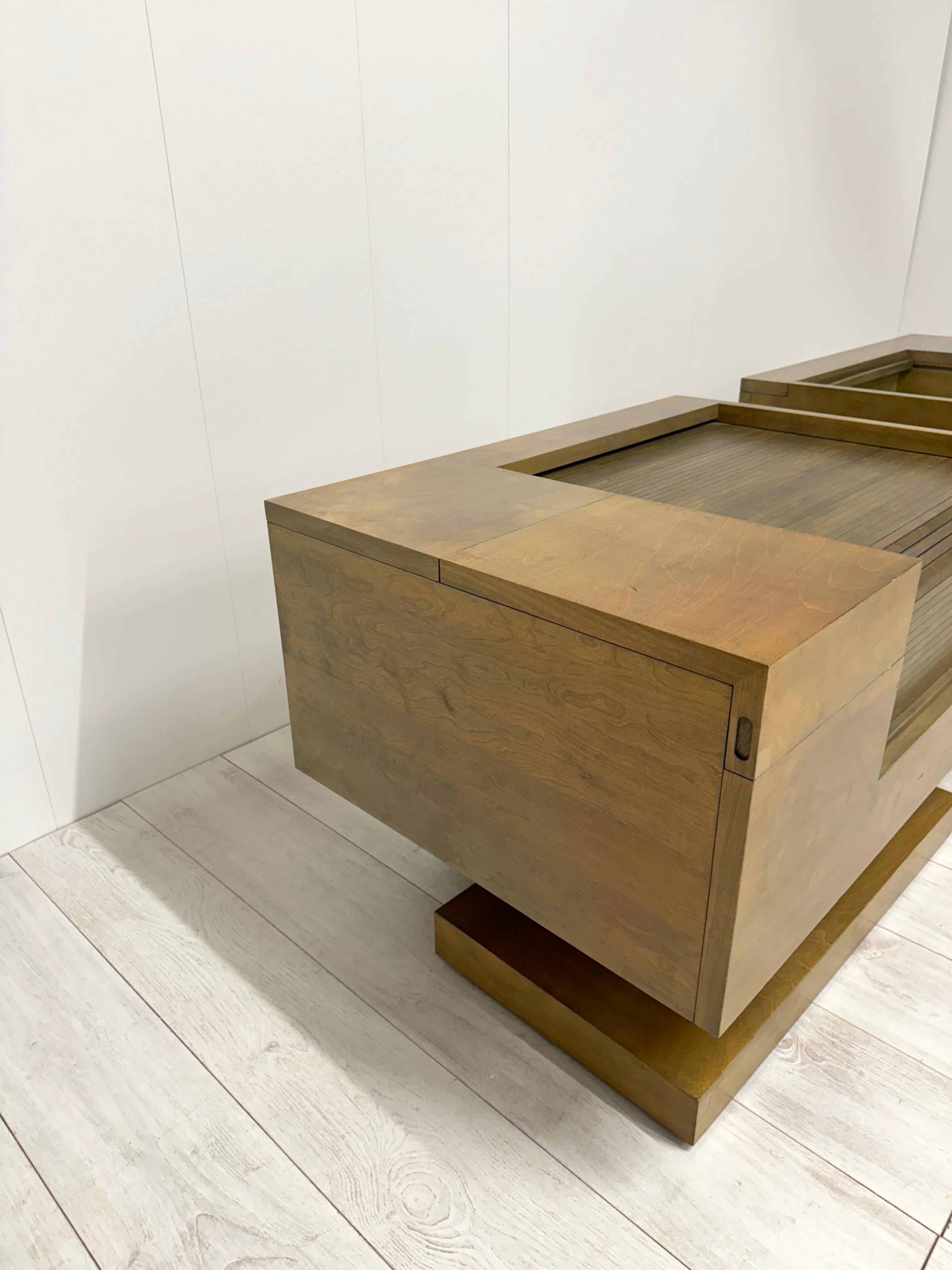 Cesare Augusto Nava, Mobile contenitore (esemplare unico), anni '70 For Sale 9