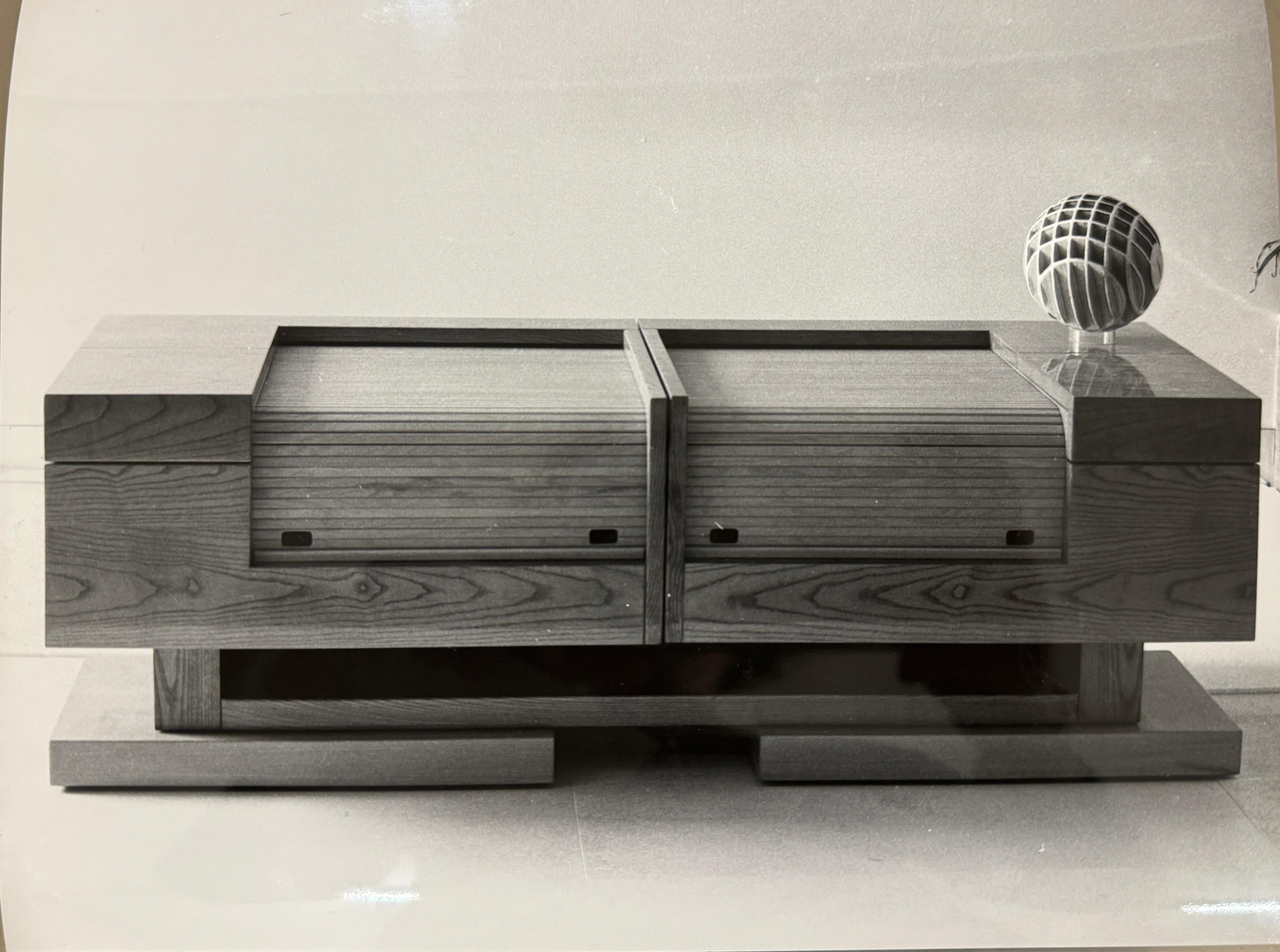 Cesare Augusto Nava, Mobile contenitore (esemplare unico), anni '70 For Sale 11