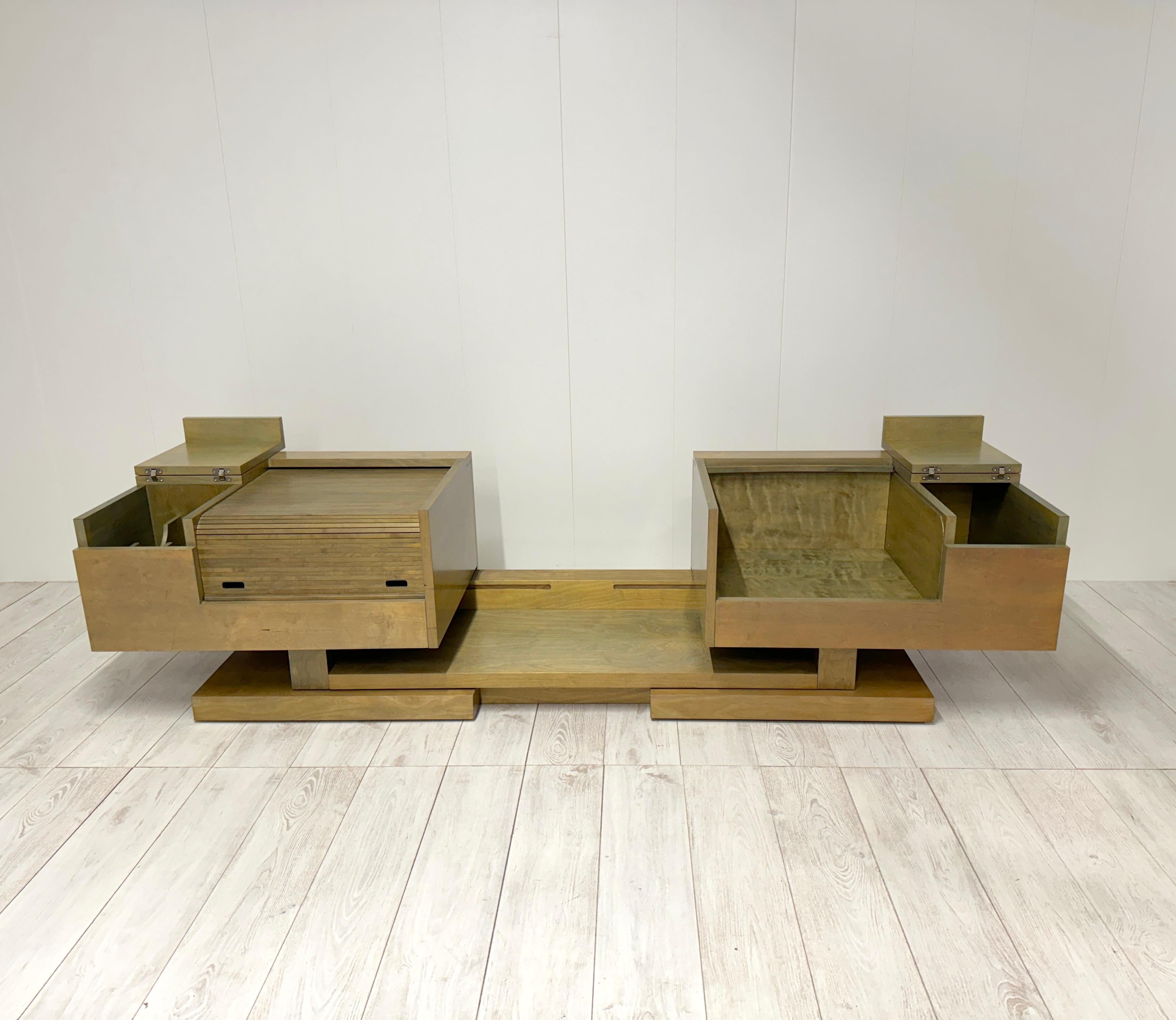 Cesare Augusto Nava, Mobile contenitore (esemplare unico), anni '70 For Sale 2