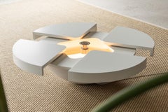 Cesare Augusto Nava Quadrifoglio coffee table Italy 1969
