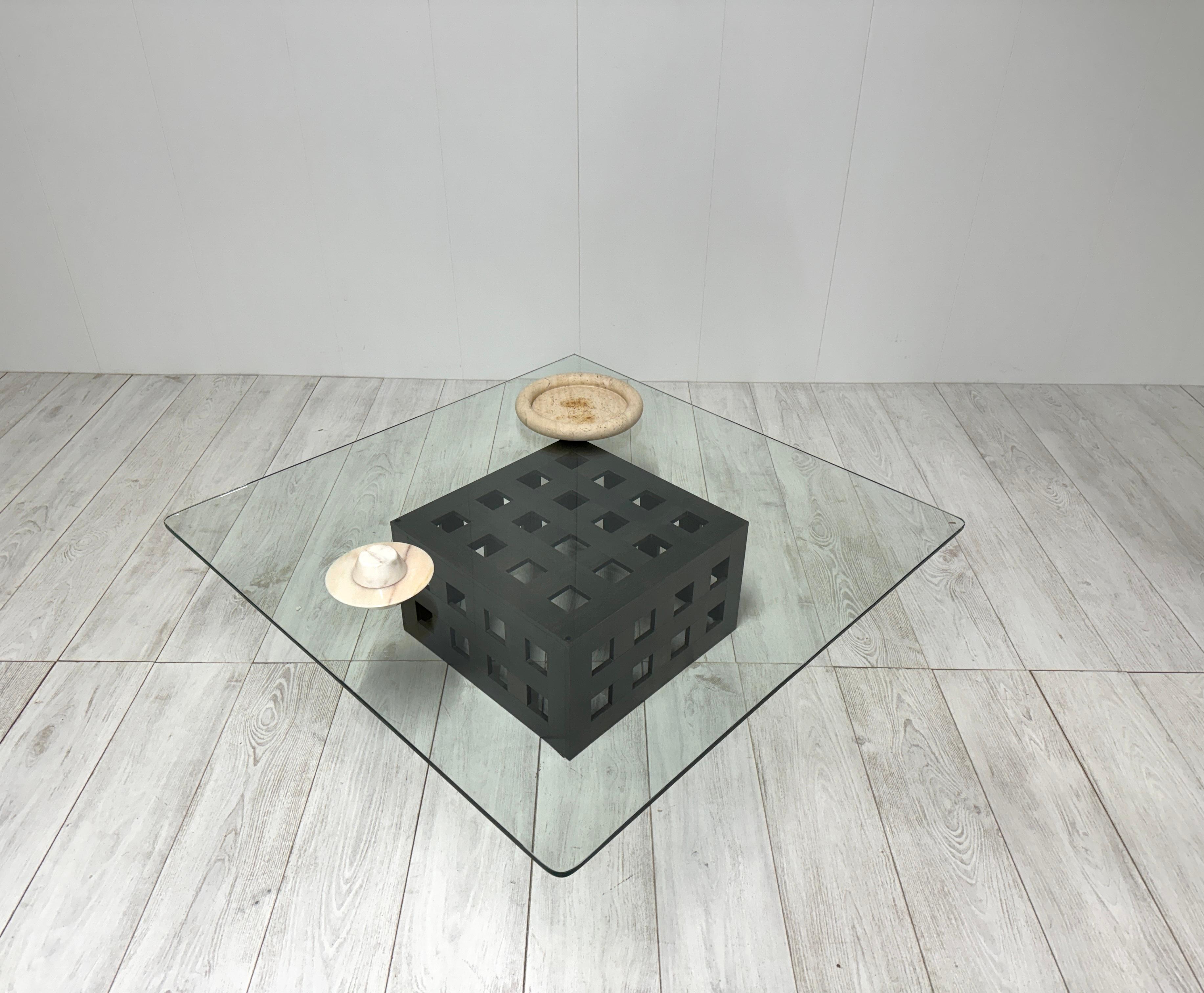 Cesare Augusto Nava, table basse, Italie, années 1970 en vente 5