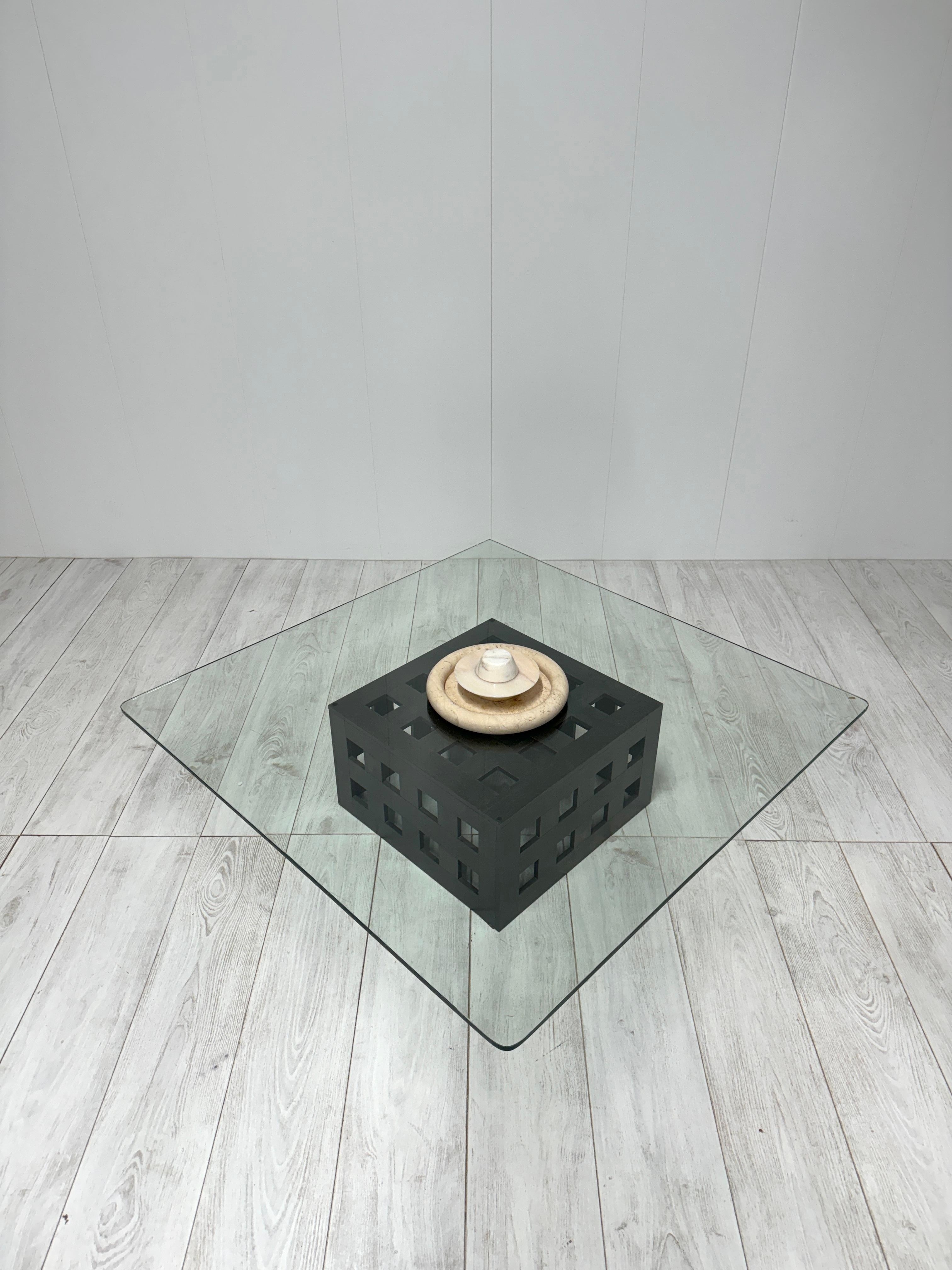 Cesare Augusto Nava, table basse, Italie, années 1970 en vente 7