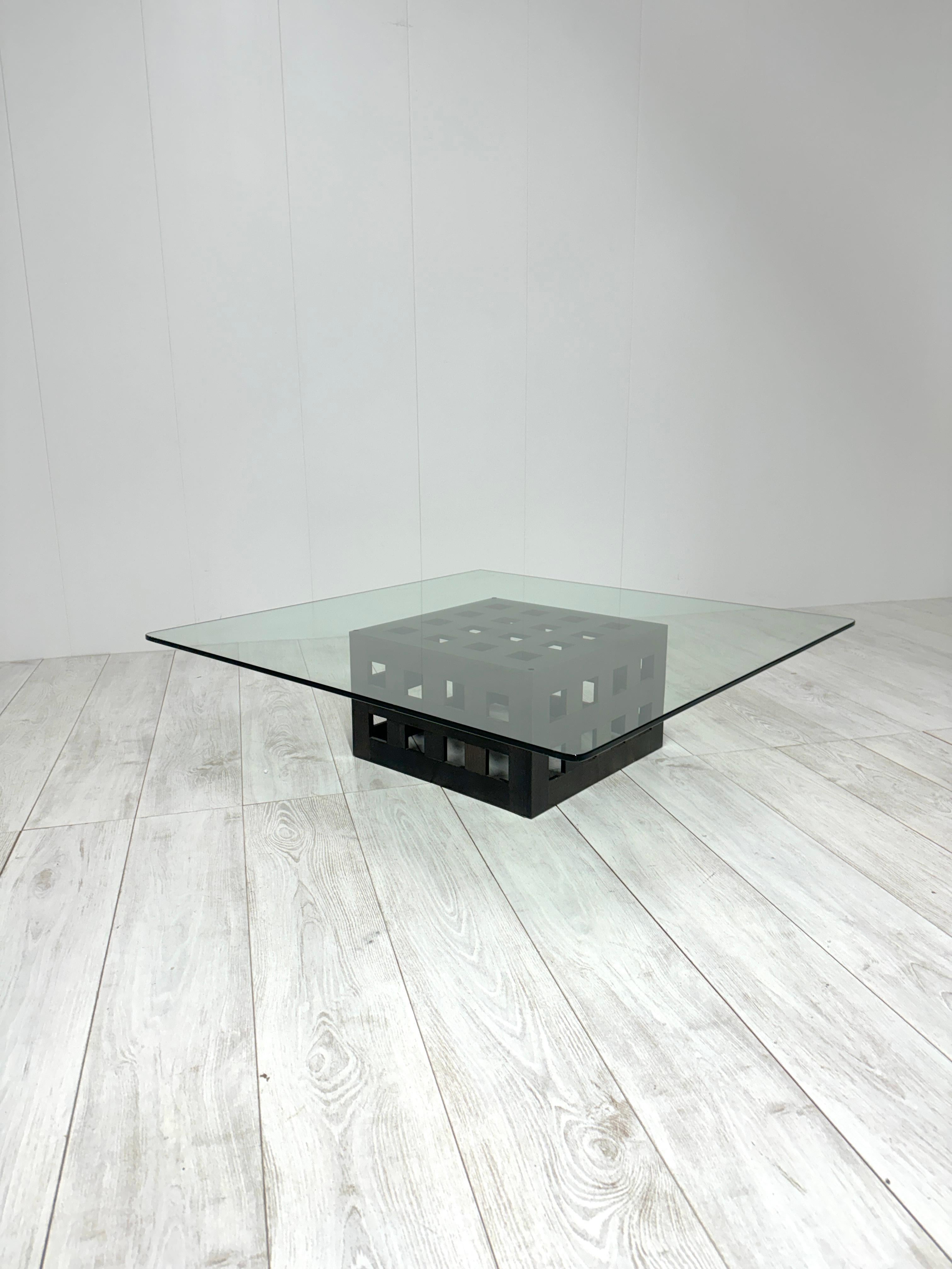 Cesare Augusto Nava, table basse, Italie, années 1970 Bon état - En vente à Rivoli, IT