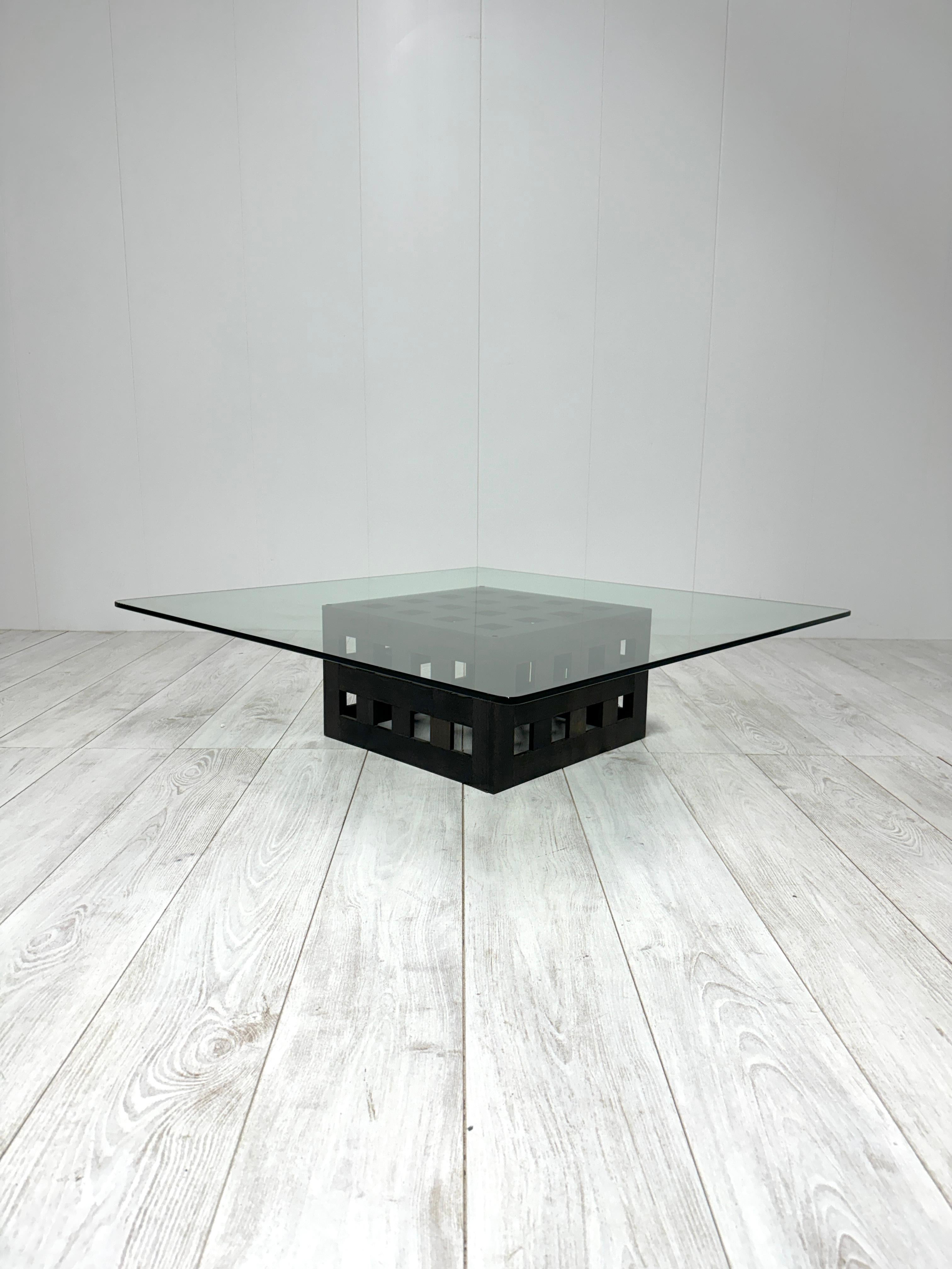 Cesare Augusto Nava, table basse, Italie, années 1970 en vente 1