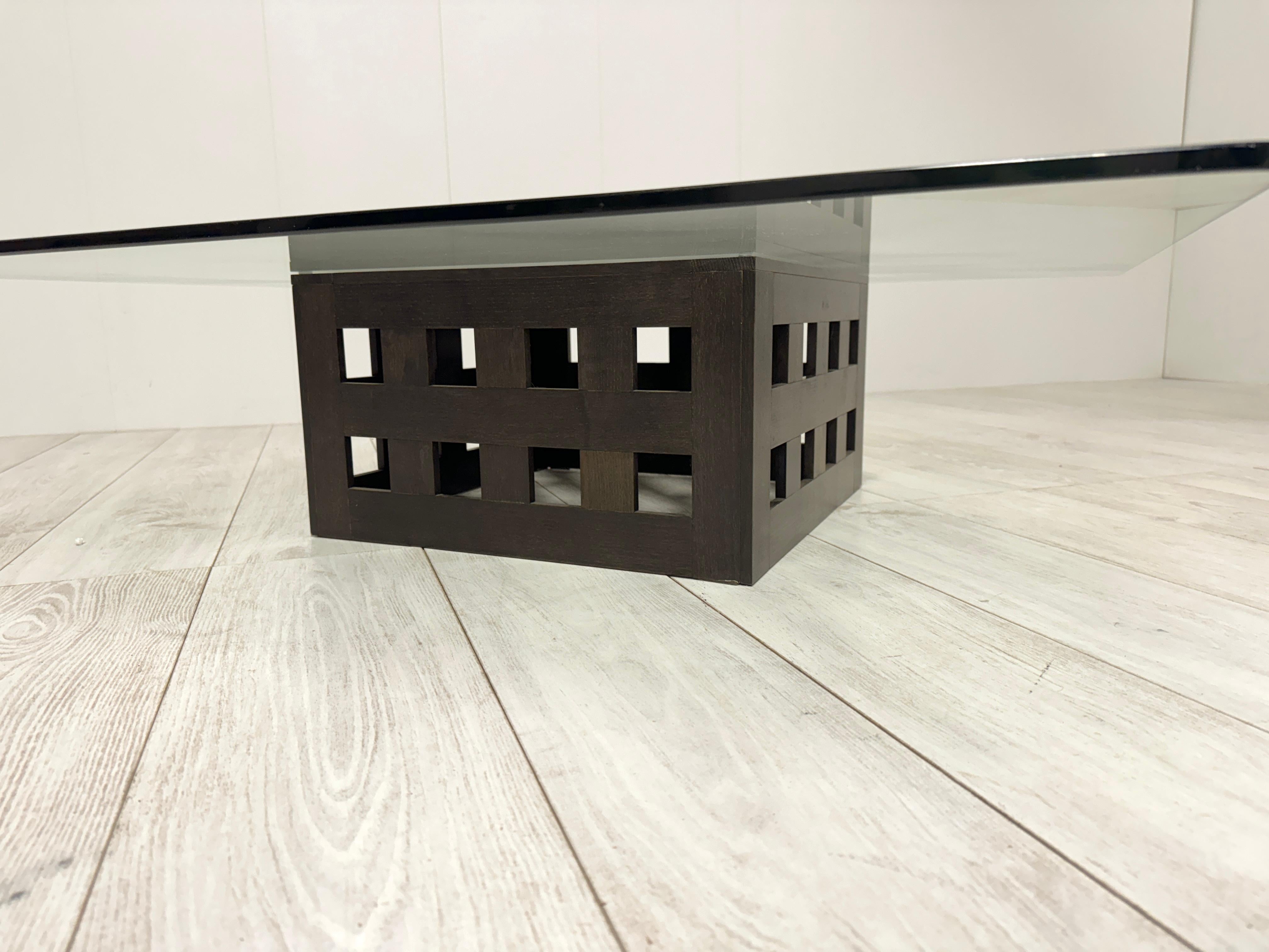 Cesare Augusto Nava, table basse, Italie, années 1970 en vente 3