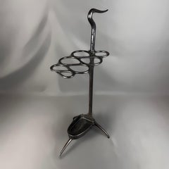 Cesare Lacca 1940s Italian Patinated Bronze Umbrella Stand