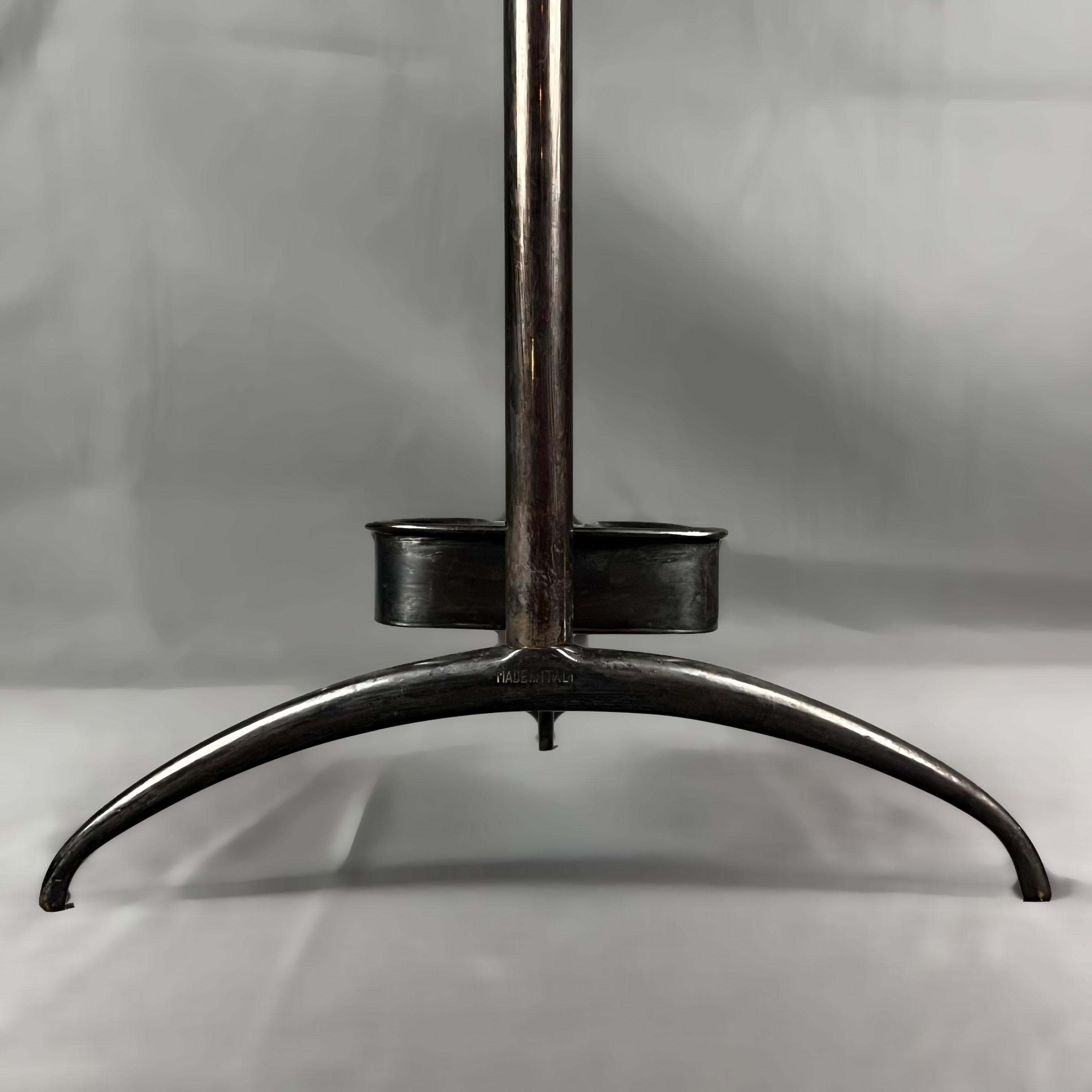Bronzo Cesare Lacca, portaombrelli in bronzo patinato italiano degli anni '40 in vendita