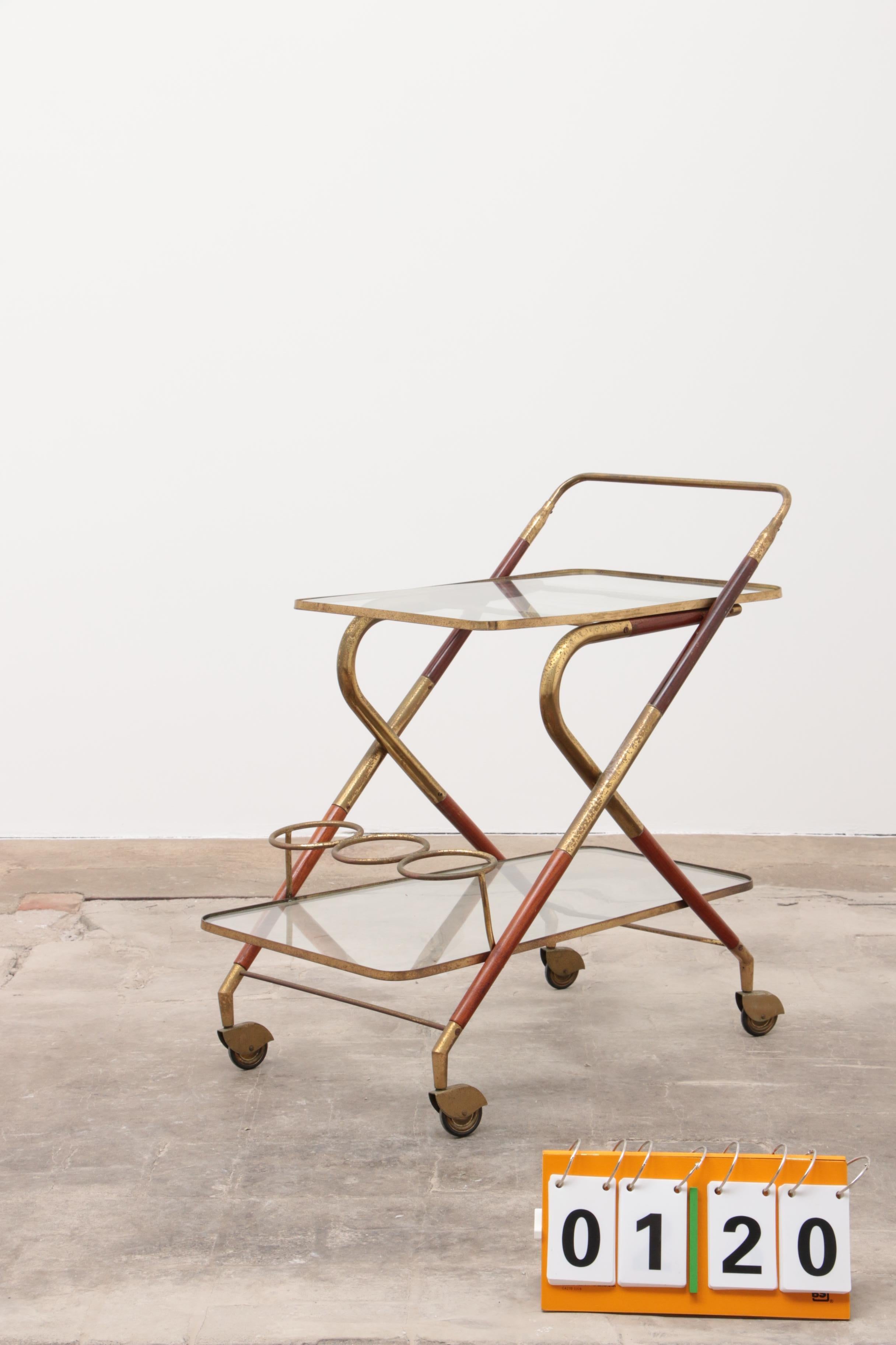 Cesare Lacca 1960s Trolley Made by Cassina, Italy For Sale 11