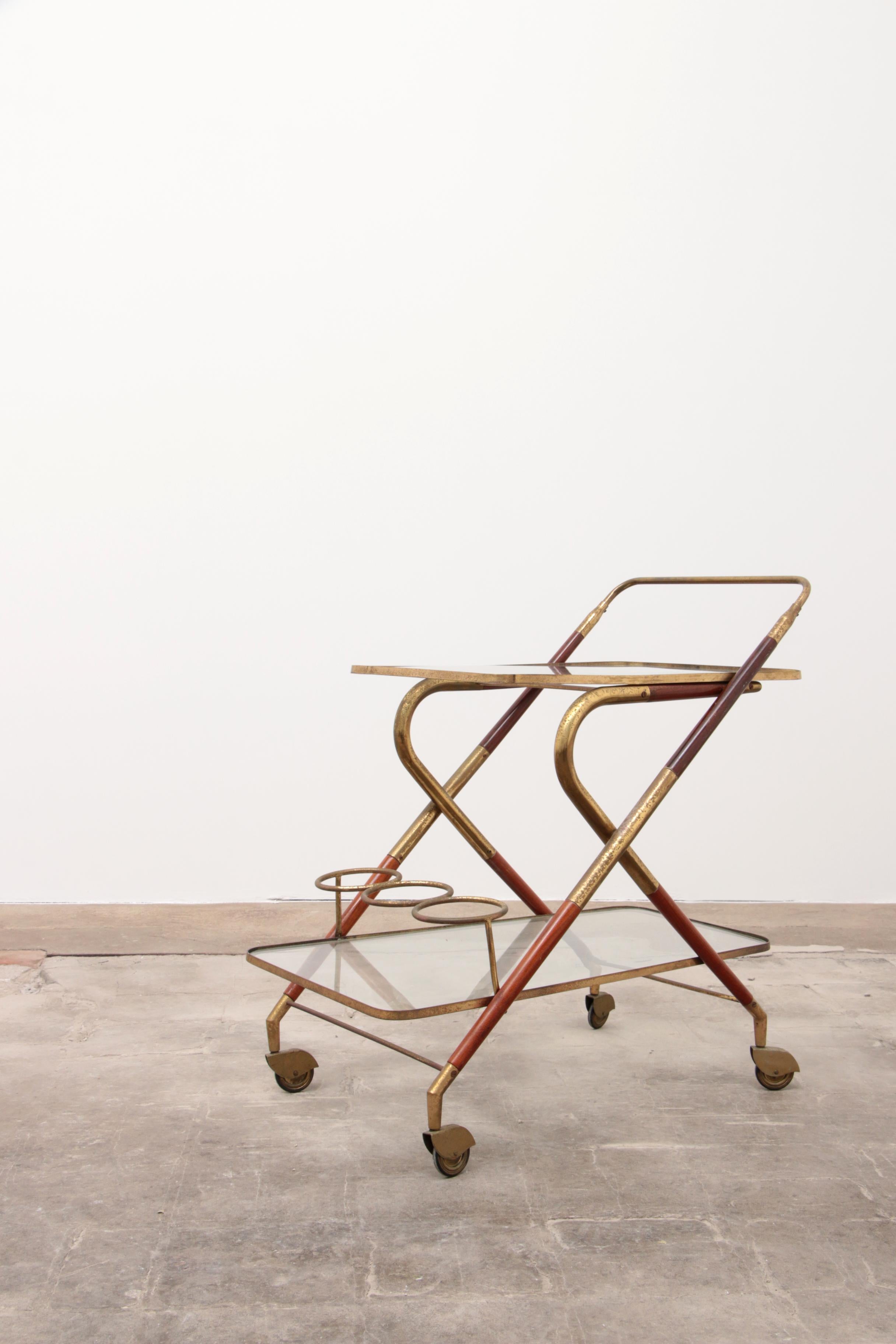 Cesare Lacca 1960s Trolley Made by Cassina, Italy For Sale 1