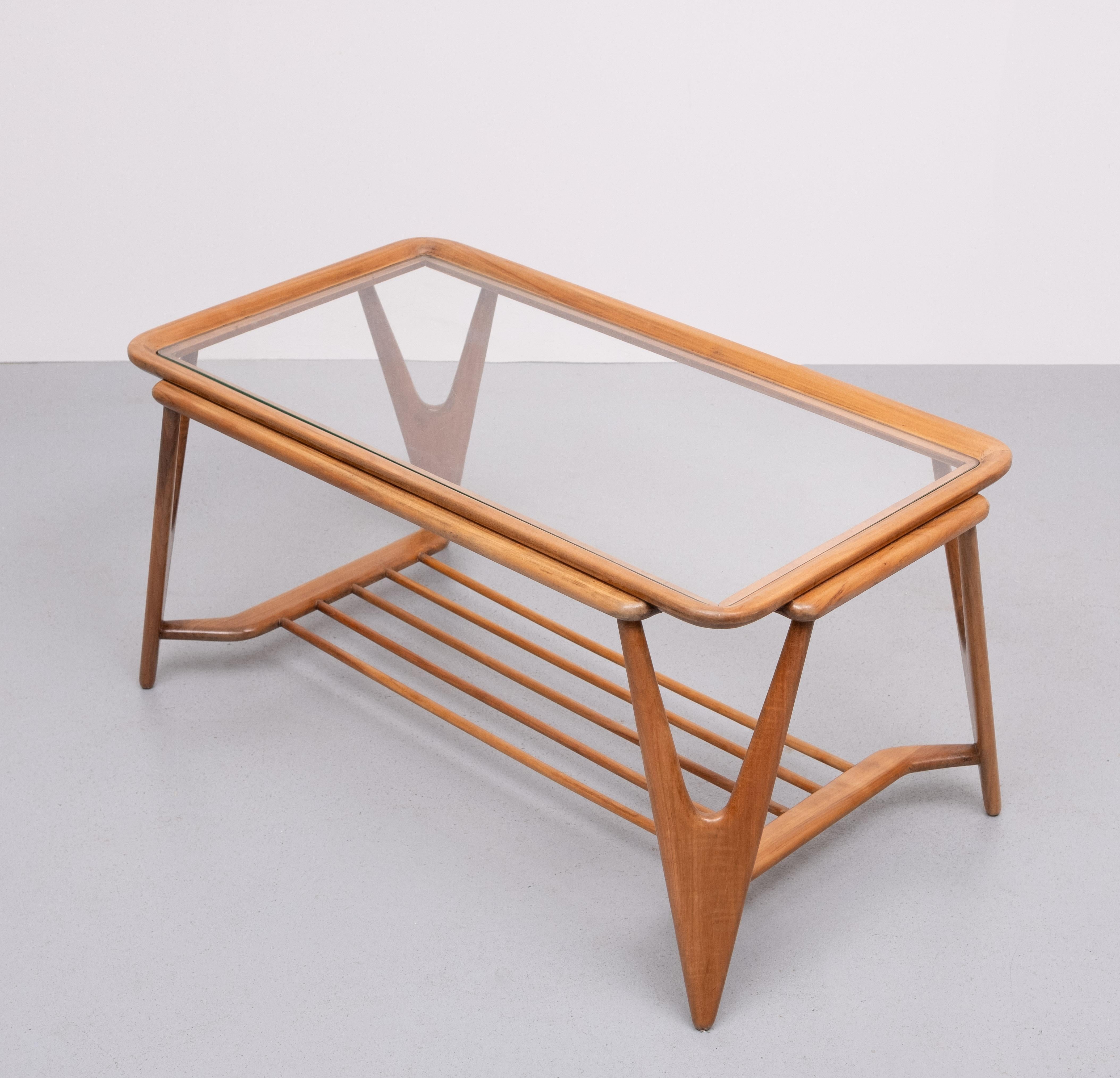 Italian Cesare Lacca attrib Coffee table 1950s Italy For Sale