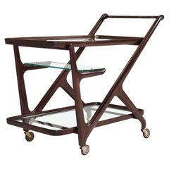 Cesare Lacca Bar Cart, Italy, circa 1950