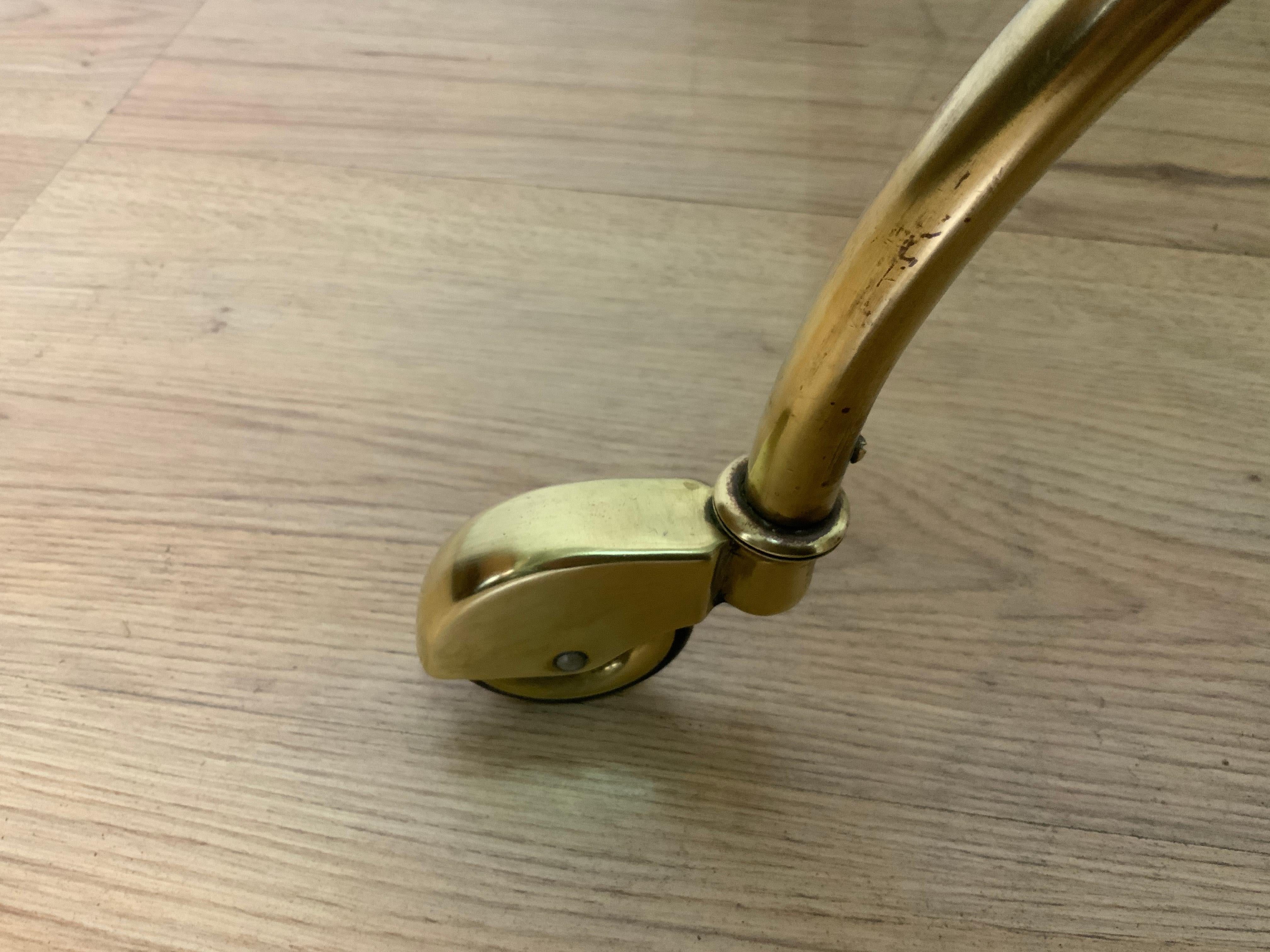 Cesare Lacca Brass Trolley For Sale 4
