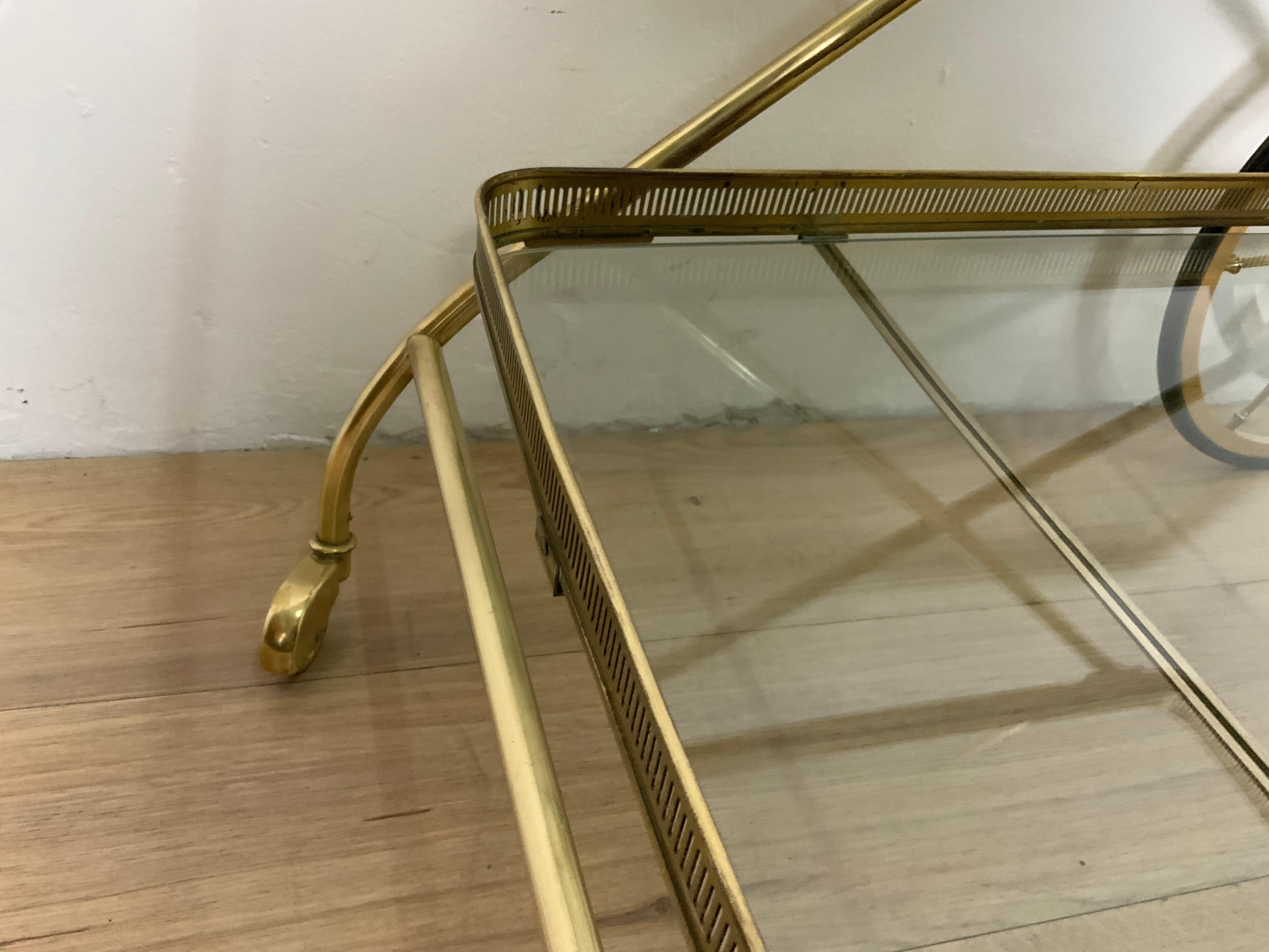 Cesare Lacca Brass Trolley For Sale 5