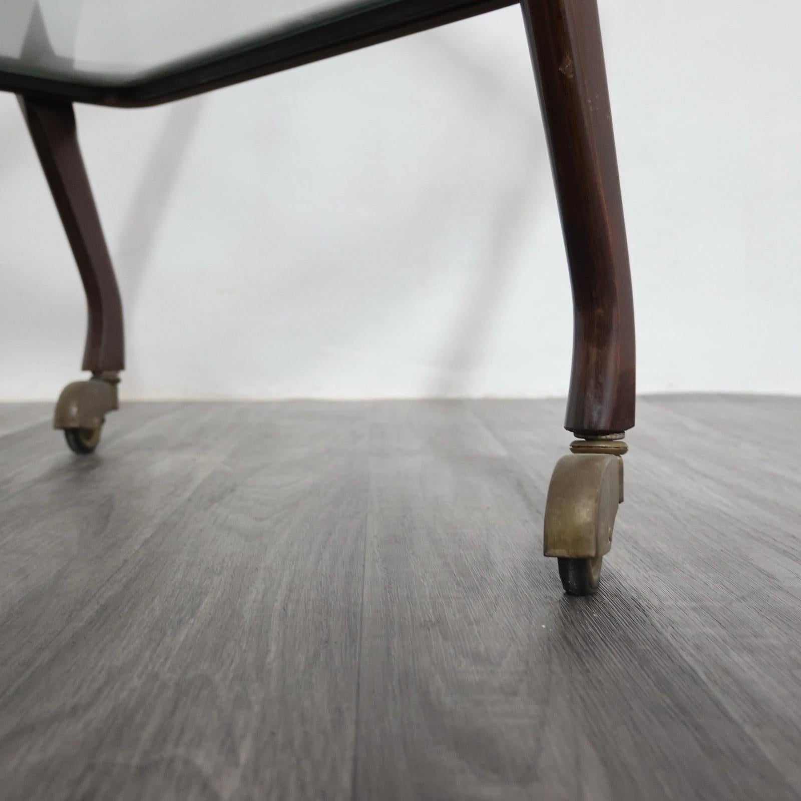 Cesare Lacca Carrello Portavivande Legno 1950’s Mid Century Design in vendita 1