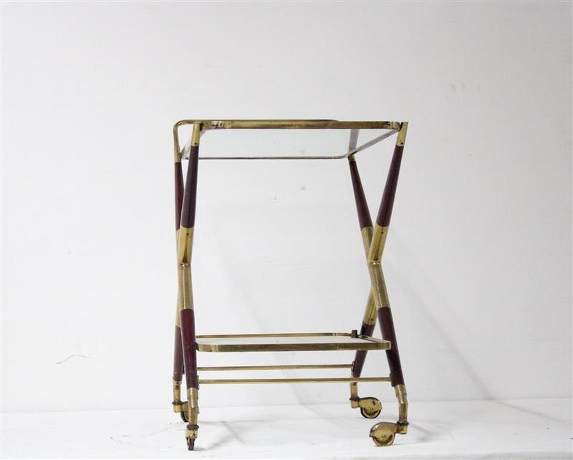 Mid-20th Century Cesare Lacca Cart For Sale