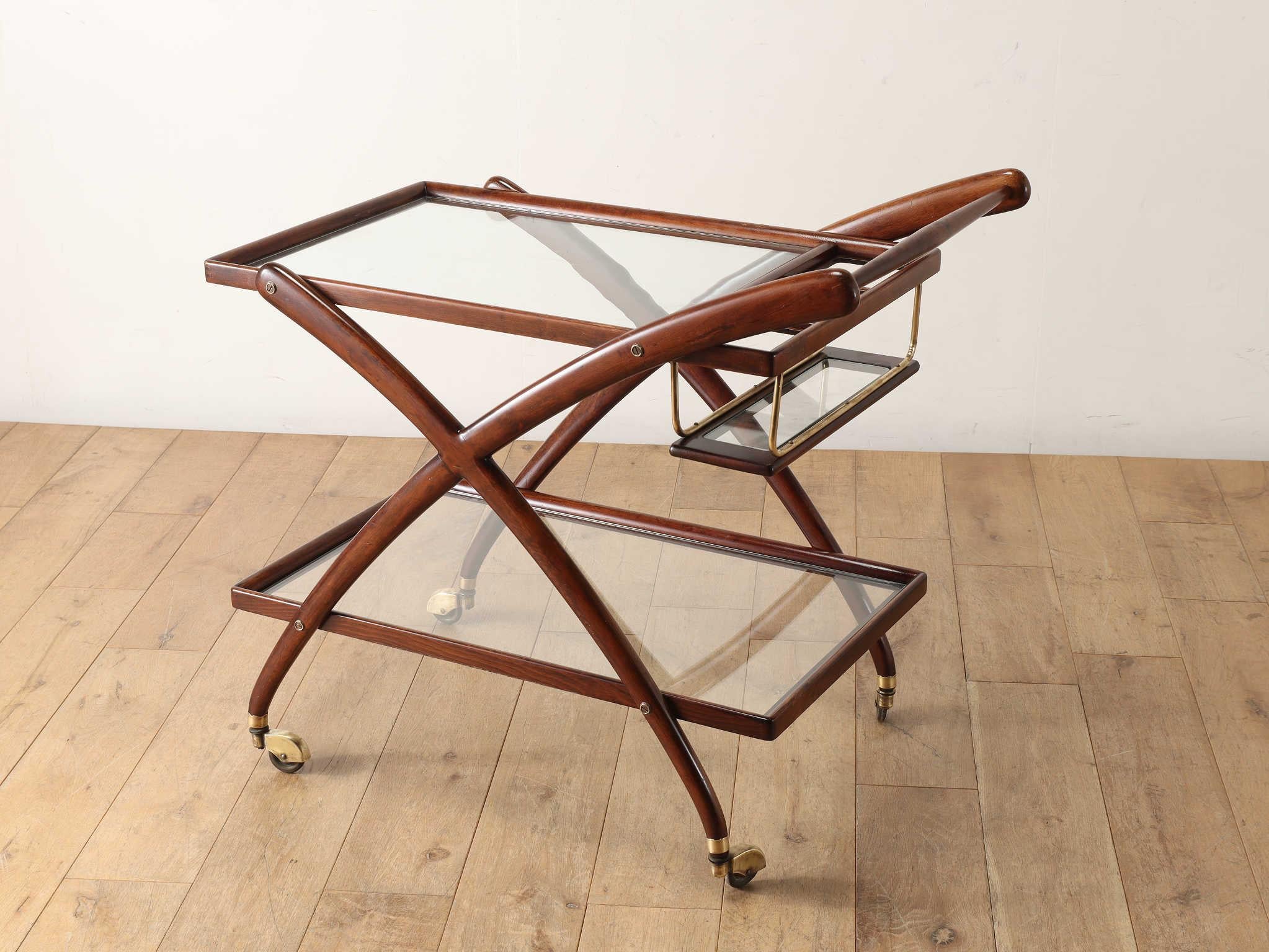 Cesare Lacca Drinks Trolley, Italy 1960s 12