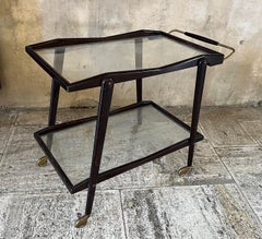 Cesare Lacca food trolley for Cassina original vintage 1950s