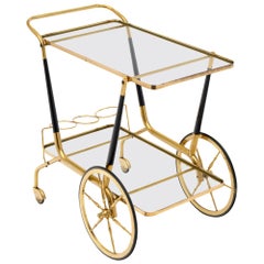 Cesare Lacca Italian Art Deco Bar Cart