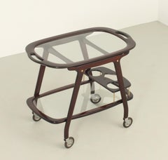 Cesare Lacca Serving Bar Cart, Italy, 1950's